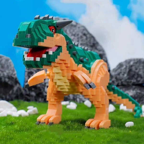 Balody 18398-18403 Jurassic Period Dinosaur Tyrannosaurus Rex Stegosaurus Plesiosaur