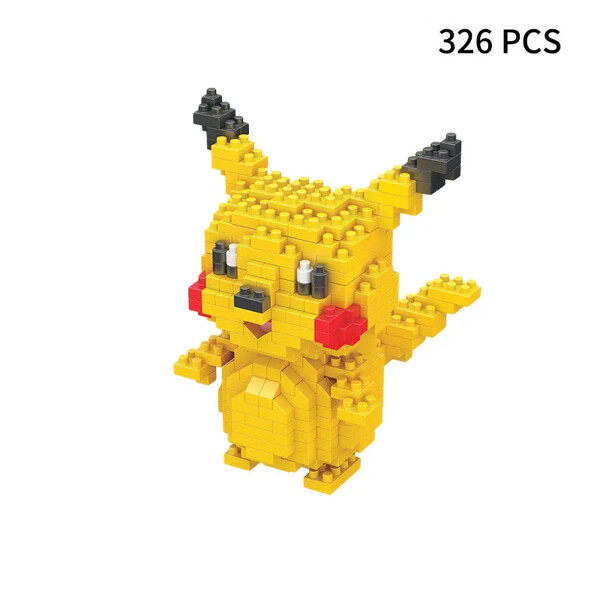 Micro Blocks 7064- 8063 Pokemon Pikachu Charizard Eevee Mewtwo Anime