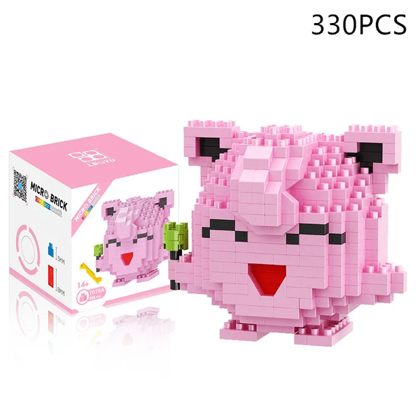 Micro Blocks 7064- 8063 Pokemon Pikachu Charizard Eevee Mewtwo Anime