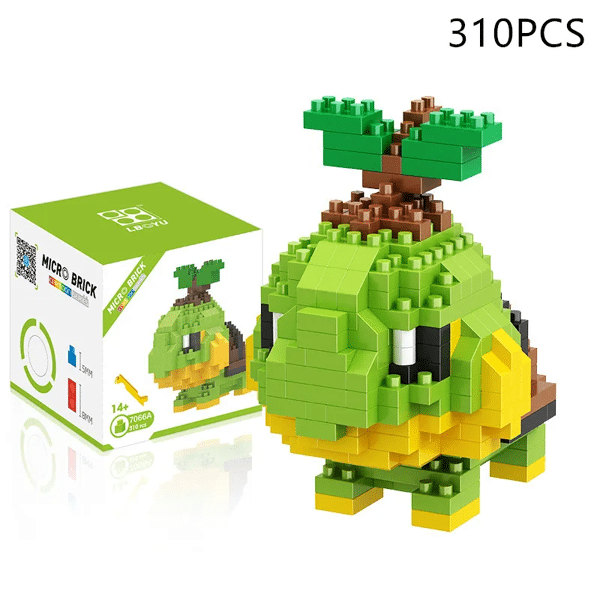 Micro Blocks 7064- 8063 Pokemon Pikachu Charizard Eevee Mewtwo Anime
