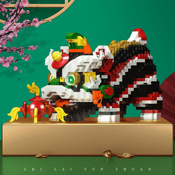 YKO P1181-P1183 Chinese Lion Dance Mascot