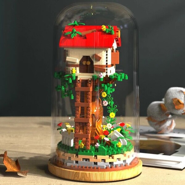 Gejia 6067 Romance Tree House Forest Garden LED Light