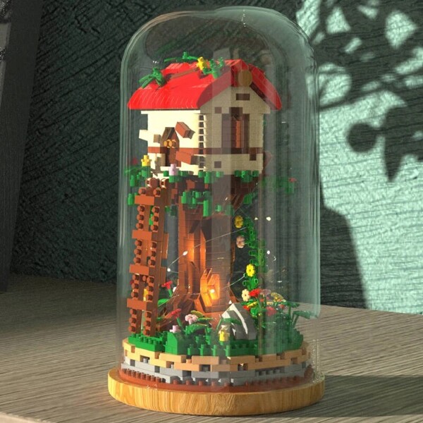 Gejia 6067 Romance Tree House Forest Garden LED Light