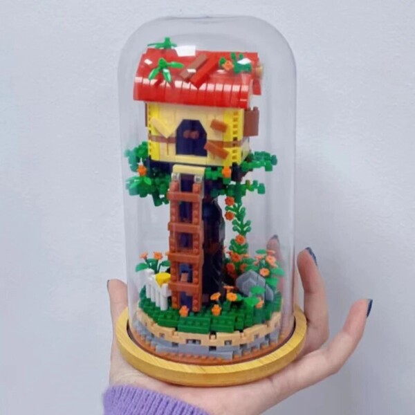 Gejia 6067 Romance Tree House Forest Garden LED Light