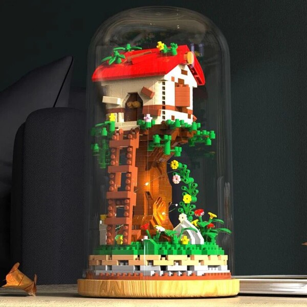 Gejia 6067 Romance Tree House Forest Garden LED Light