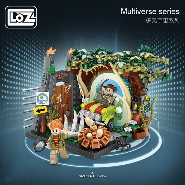LOZ 1747-1750 Intelligent Multiverse Science Fiction Time and Space Administration Jurassic