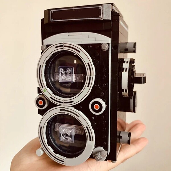 Lezi 00847 Black Hand Operated Retro Digital SLR Camera Video Photo Machine