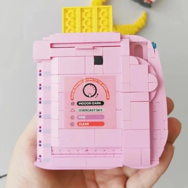 Lezi 00908 Digital Instant Polaroid Camera Pink Rabbit Photo Machine