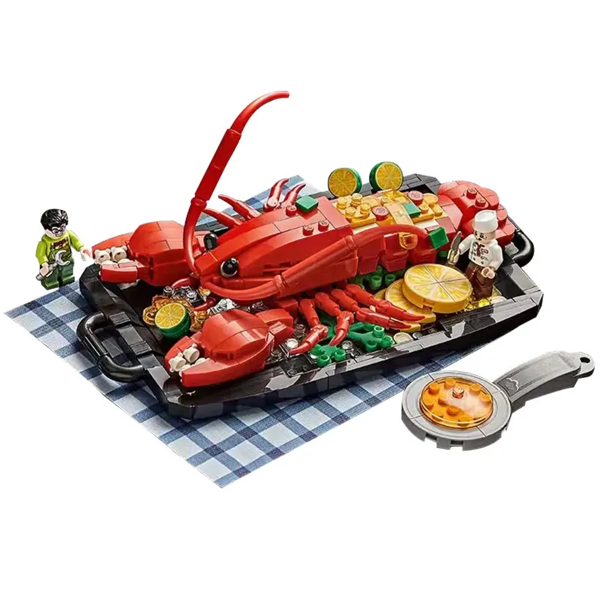 Loz 1945 - 1946 Red Paste Hairy Crabs Beer Crayfish