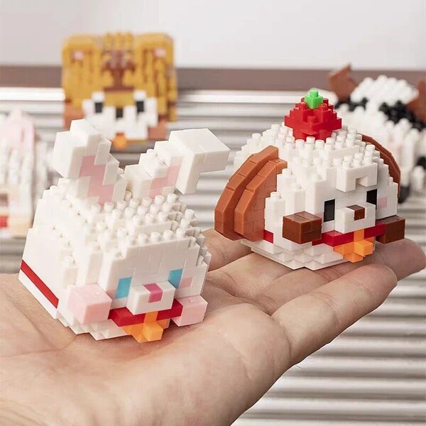 MK K110-K121 Zodiac Daruma Mouse Tiger Rabbit Dragon Snake Horse Monkey Pig
