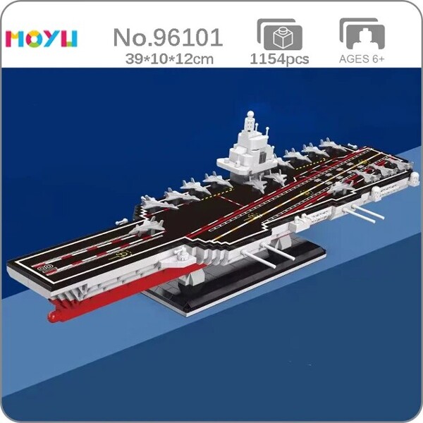 Moyu 96101 Navy Aircraft Carrier Fujian Ship