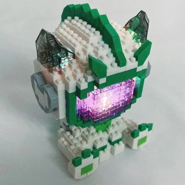 PN M10 Astronaut Dragon Monster Heart Spaceman