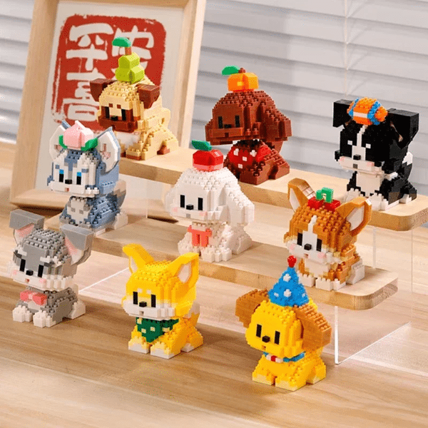 PN 6067 Pug Teddy Shiba Inu Poodle Schnauzer Husky Welsh Corgi Dog