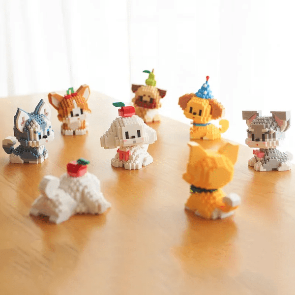 PN 6067 Pug Teddy Shiba Inu Poodle Schnauzer Husky Welsh Corgi Dog