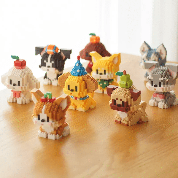 PN 6067 Pug Teddy Shiba Inu Poodle Schnauzer Husky Welsh Corgi Dog