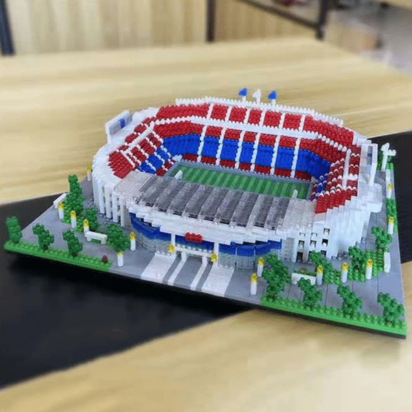 PZX 064-065 Football Old Trafford Camp Nou Bernabeu Stadium Soccer Field