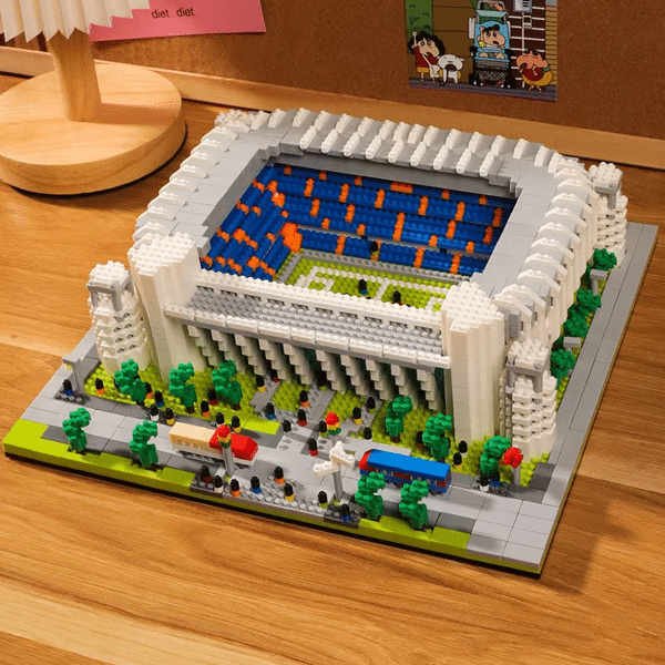 PZX 064-065 Football Old Trafford Camp Nou Bernabeu Stadium Soccer Field