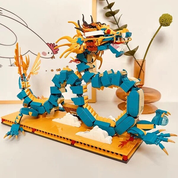 WLCX 2158 Chinese Dragon King Of The Eastern Sea Loong Cloud Monster