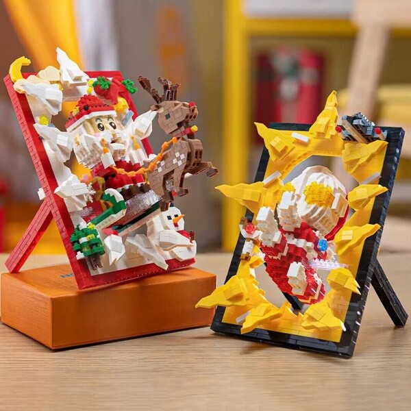 YKO 1162-1165 Space Astronaut Rocket Cupid Bear Ultraman Christmas Santa Claus Photo Frame