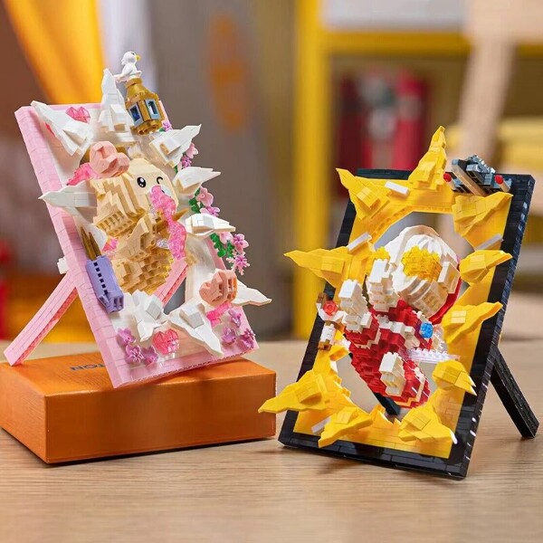 YKO 1162-1165 Space Astronaut Rocket Cupid Bear Ultraman Christmas Santa Claus Photo Frame
