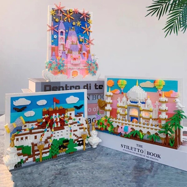 YKO 1178-1180 Castle Taj Mahal Potala Palace Photo Frame