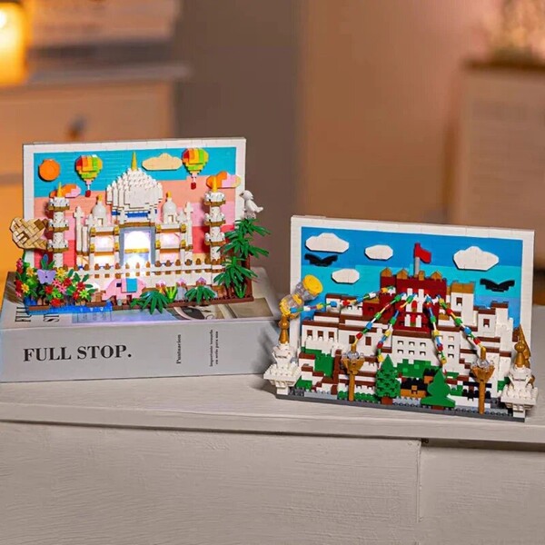 YKO 1178-1180 Castle Taj Mahal Potala Palace Photo Frame