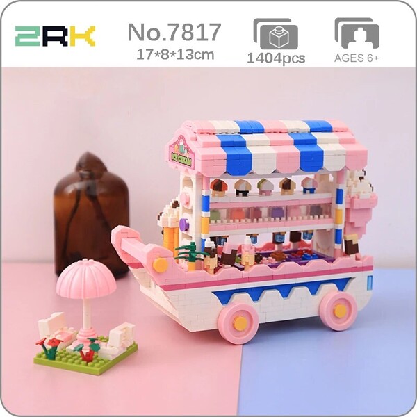 ZRK 7817 Ice Cream Truck Car Vehicle