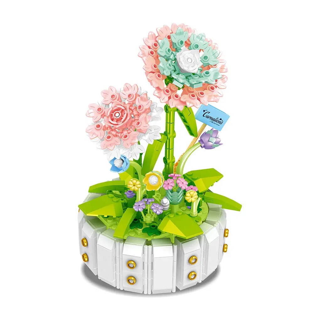 Custom 2040-2043 Flowers and Plants Potted Sunflower