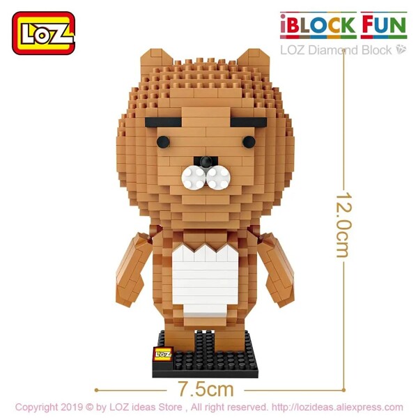 LOZ 9209 Brown Bear Anime