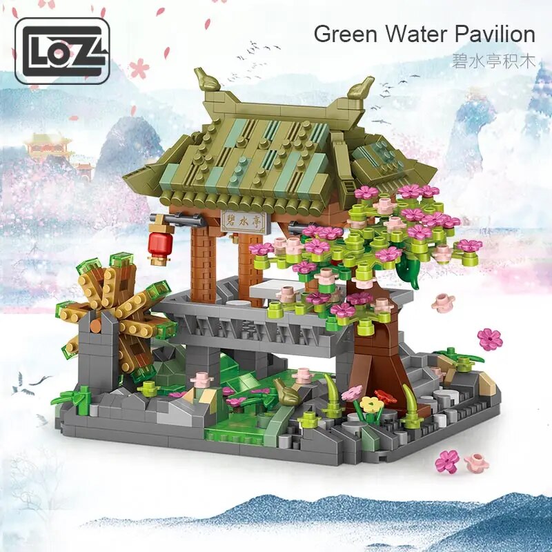 Loz 8125 Bishui Pavilion Chinese Style