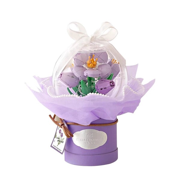 Loz 1297-1300 Flower Rose Sunflower Bouquet