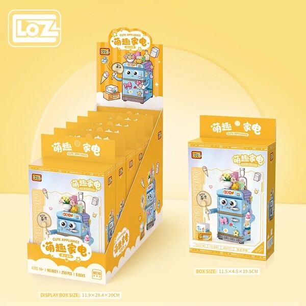 Loz 8821-8826 Cute Home Appliance