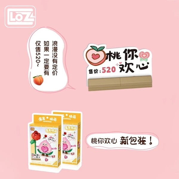 Loz 8817-8820 Alliance Fruit Avocado Peach Banana Orange