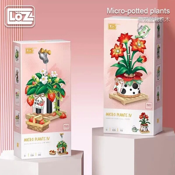 Loz 1284 1285 Micro Potted Berry with Troubles