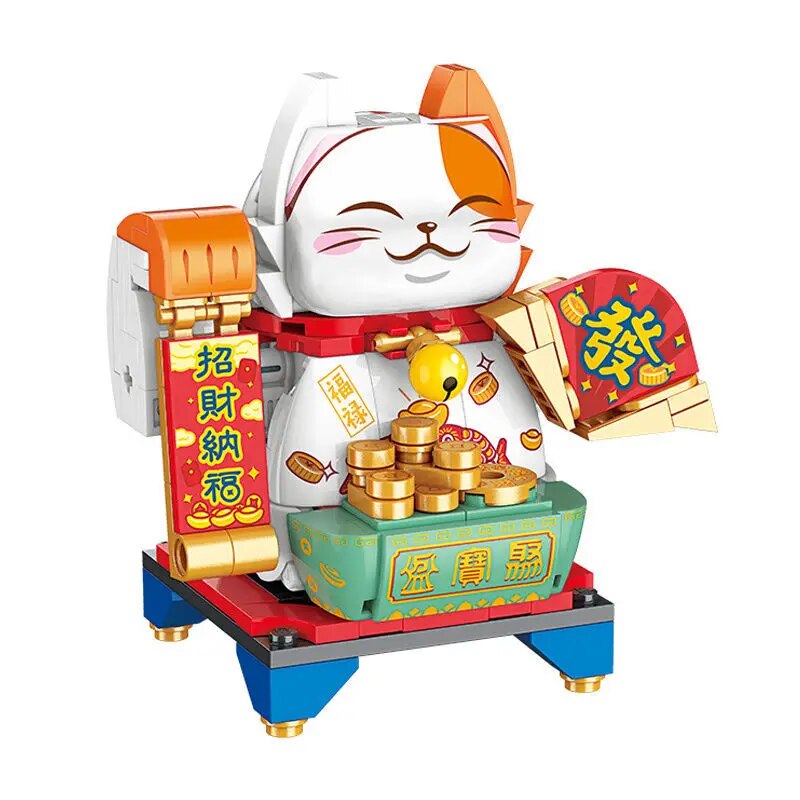 QMAN K19902 Good Luck Lucky Cat