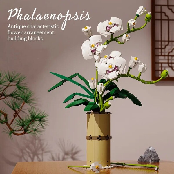 Qizhile 92000 Phalaenopsis Blocks