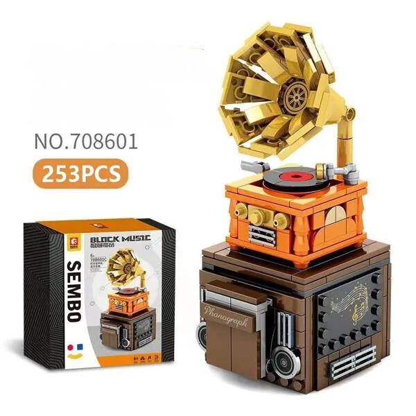 SEMBO 708601C Jiuji Phonograph Bluetooth Speaker