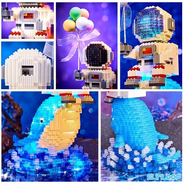 Astronaut Lighted Spaceman Space Moon Satellite