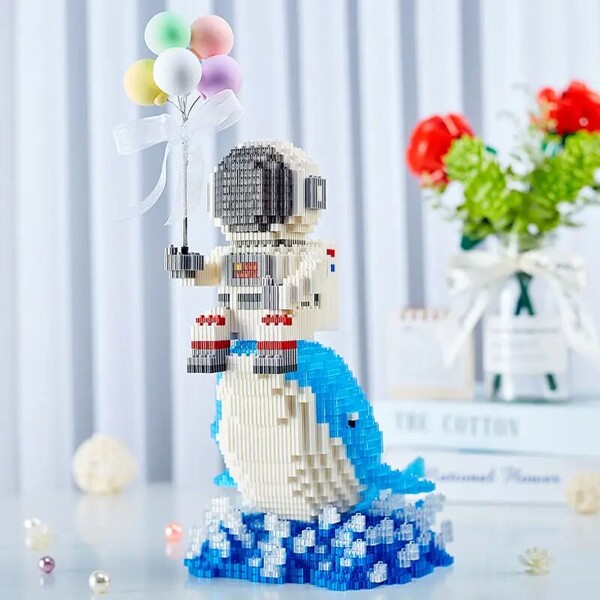 Astronaut Lighted Spaceman Space Moon Satellite