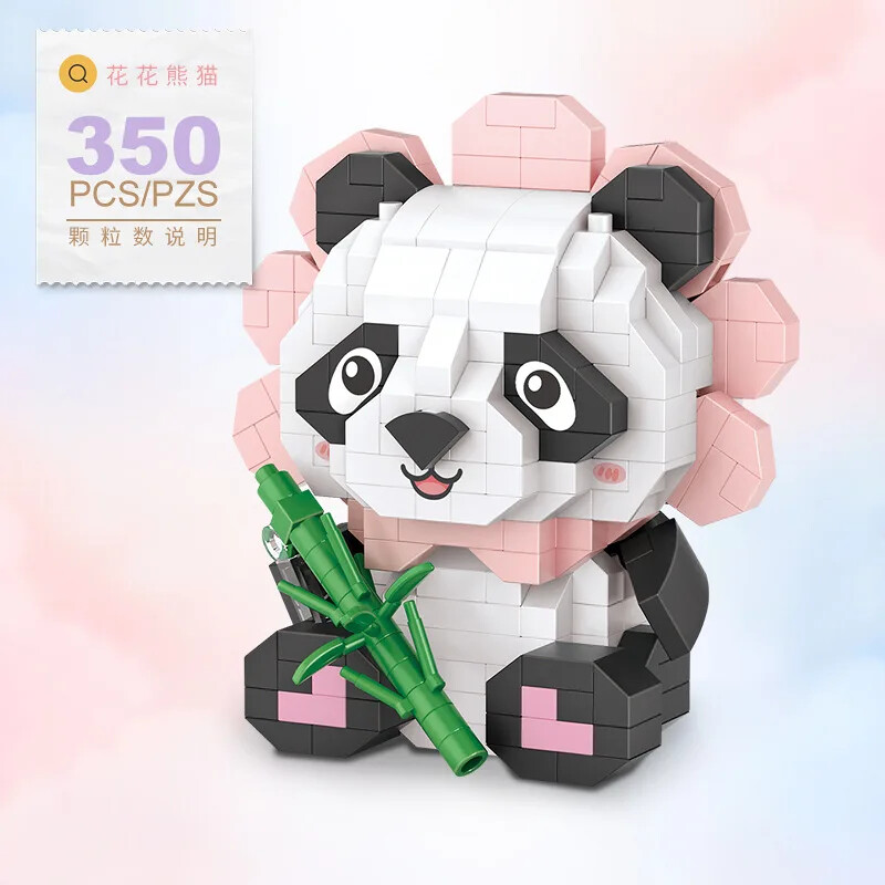 Loz 8601-8828 Cute Panda Dessert Electrical Mini Devices