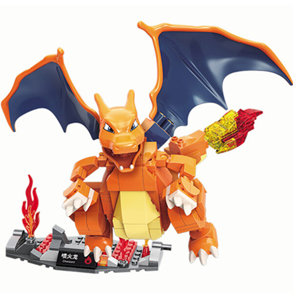 QMAN B0107-B0111 Pokemon Mewtwo Bulbasaur Charizard Blastoise Gyarados