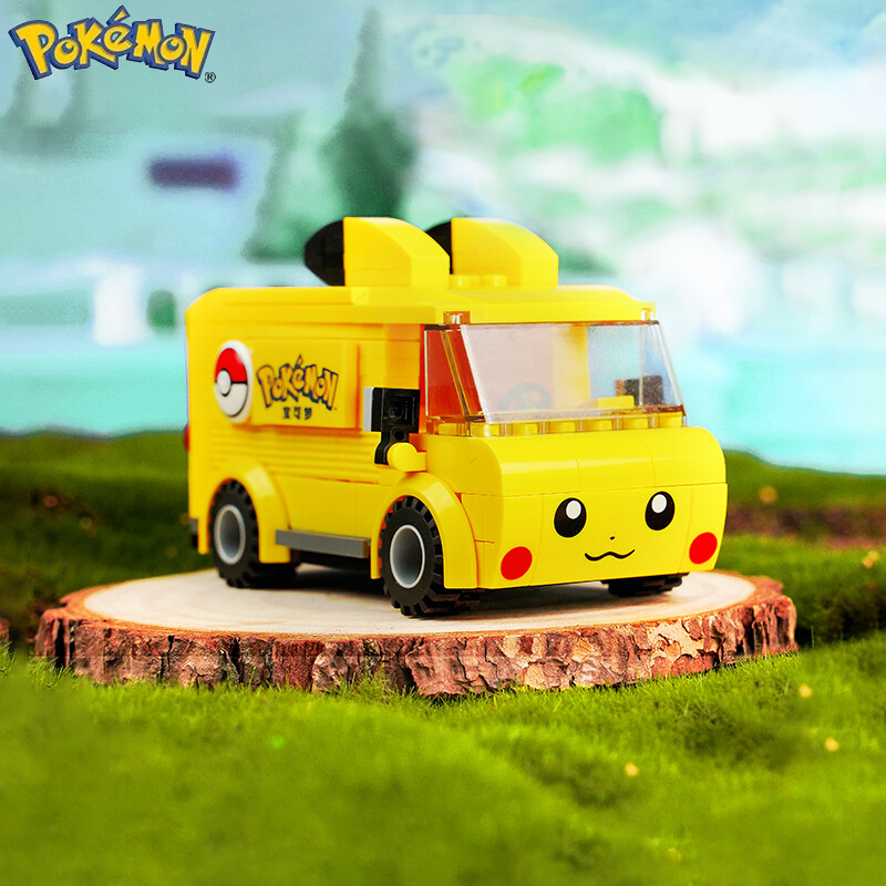 Keeppley 20206 - 20214 Pokemon Pikachu Car