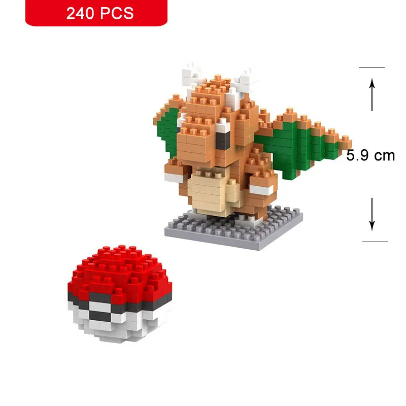 Pokemon Pikachu Small Building Bricks