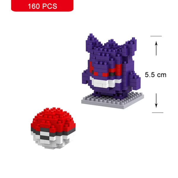 Pokemon Pikachu Small Building Bricks