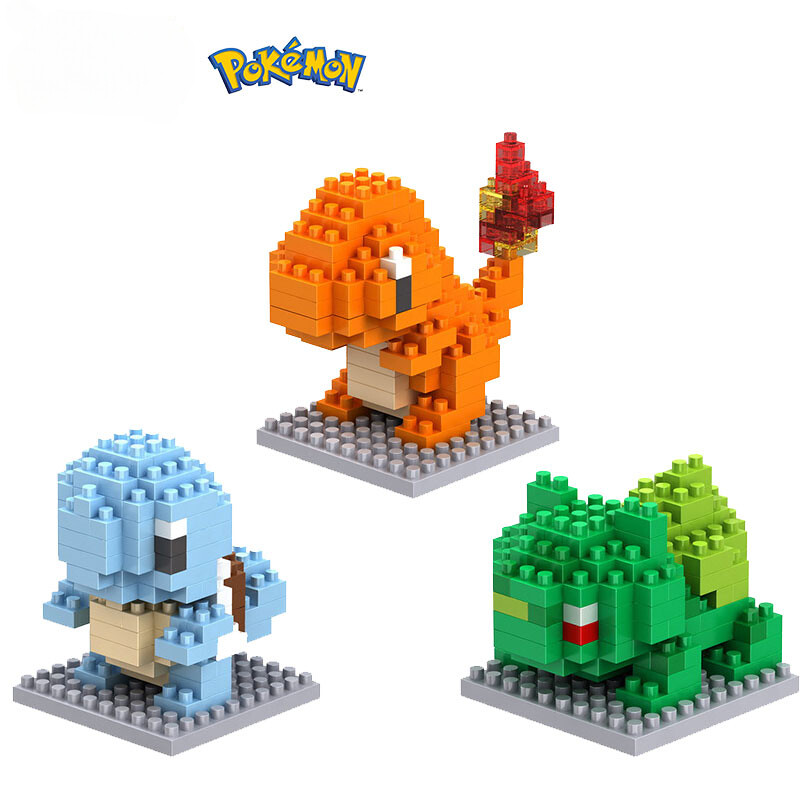 Pokemon Pikachu Small Building Bricks