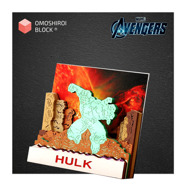 Avenger Incredible Hulk Omoshiroi Block
