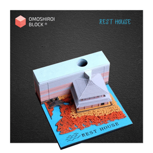 Japan Building Kyoto Kiyomizu Temple Omoshiroi Block 3D Memo Pad