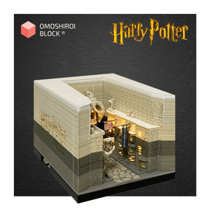 Hogwarts Castle Harry Potter Diagon Alley Omoshiroi Block 3D Memo Pad