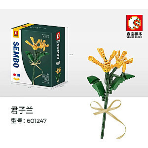 SEMBO 601247 Building Block Flower Shop: Clivia Creator