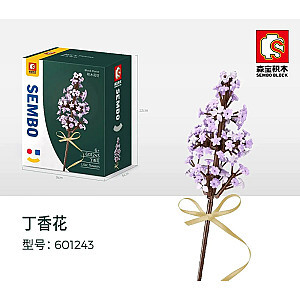 SEMBO 601243 Building Blocks Flower Shop: Lilac Creator